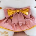 Miniatura Pluszowa Hello Kitty 30 cm – Różowo-Złota Sukienka, Kolekcjonerska Maskotka