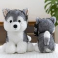 Miniatura Pluszowy Husky – Miękki, Realistyczny
